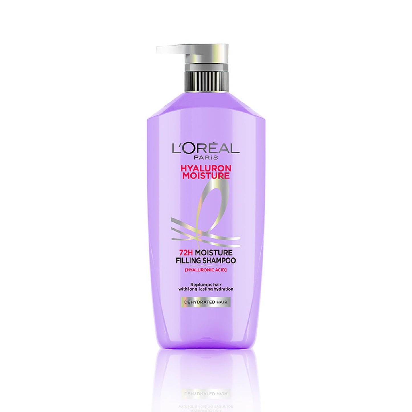 L Oréal Paris Moisture Filling Shampoo, With Hyaluronic Acid, For Dry & Dehydrated Hair, Adds Shine & Bounce, Hyaluron Moisture 72H, 340Ml. - The Everyday Empress