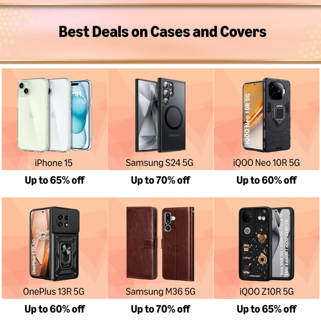 Best Mobile Cover Deals in India - Up to 70% OFF!
