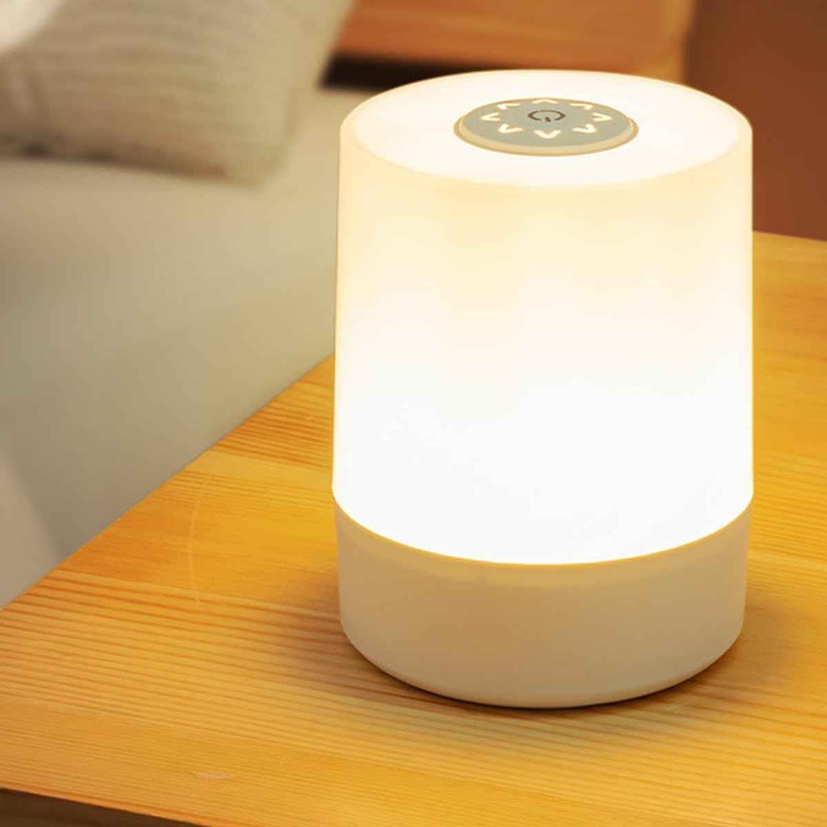 Desidiya Acrylic Romantic Ocean Wave Night Light Projector Lamp, 3D Water Wave Effect Crystal Table Lamp with Remote Control (Battery Not Included), LED Projection for Bedroom Decor, Cube