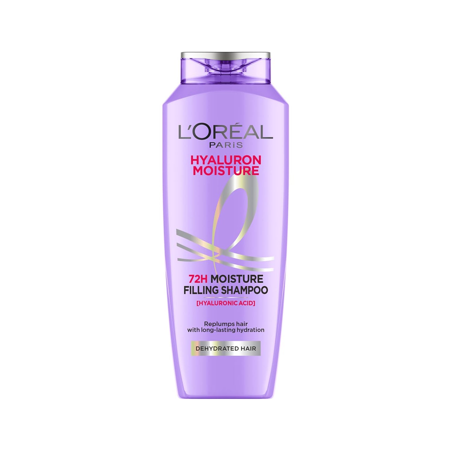 L Oréal Paris Moisture Filling Shampoo, With Hyaluronic Acid, For Dry & Dehydrated Hair, Adds Shine & Bounce, Hyaluron Moisture 72H, 340Ml. - The Everyday Empress