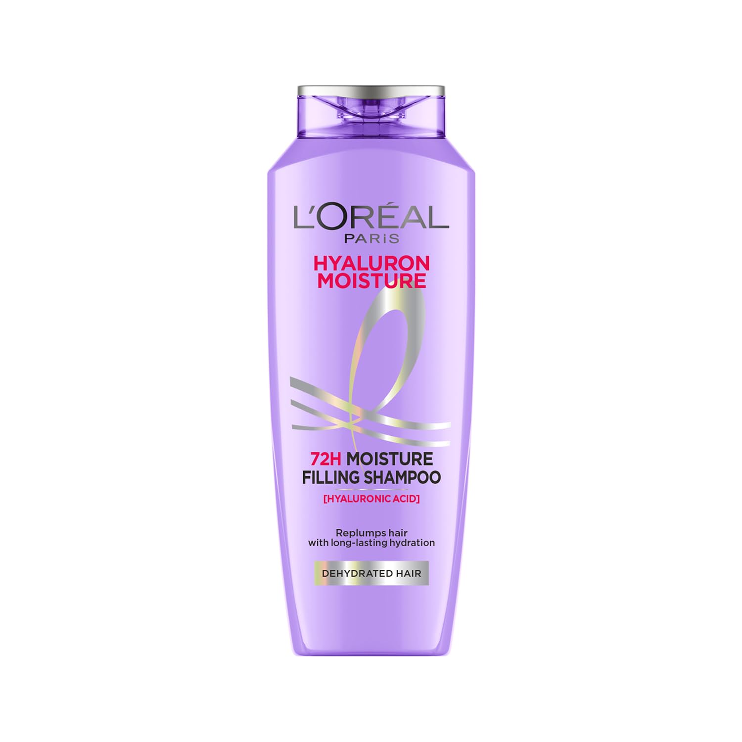 L Oréal Paris Moisture Filling Shampoo, With Hyaluronic Acid, For Dry & Dehydrated Hair, Adds Shine & Bounce, Hyaluron Moisture 72H, 340Ml. - The Everyday Empress