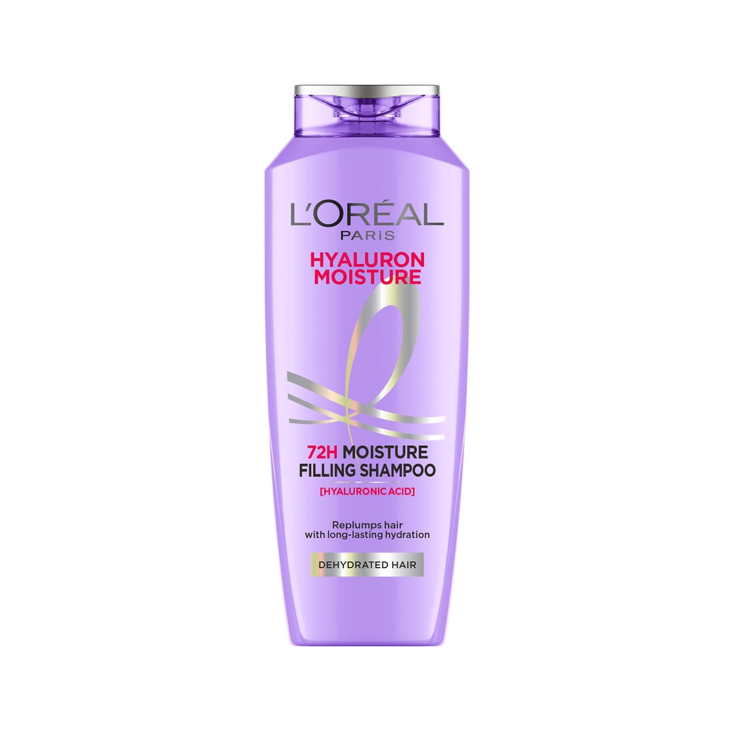 L Oréal Paris Moisture Filling Shampoo, With Hyaluronic Acid, For Dry & Dehydrated Hair, Adds Shine & Bounce, Hyaluron Moisture 72H, 340Ml. - The Everyday Empress