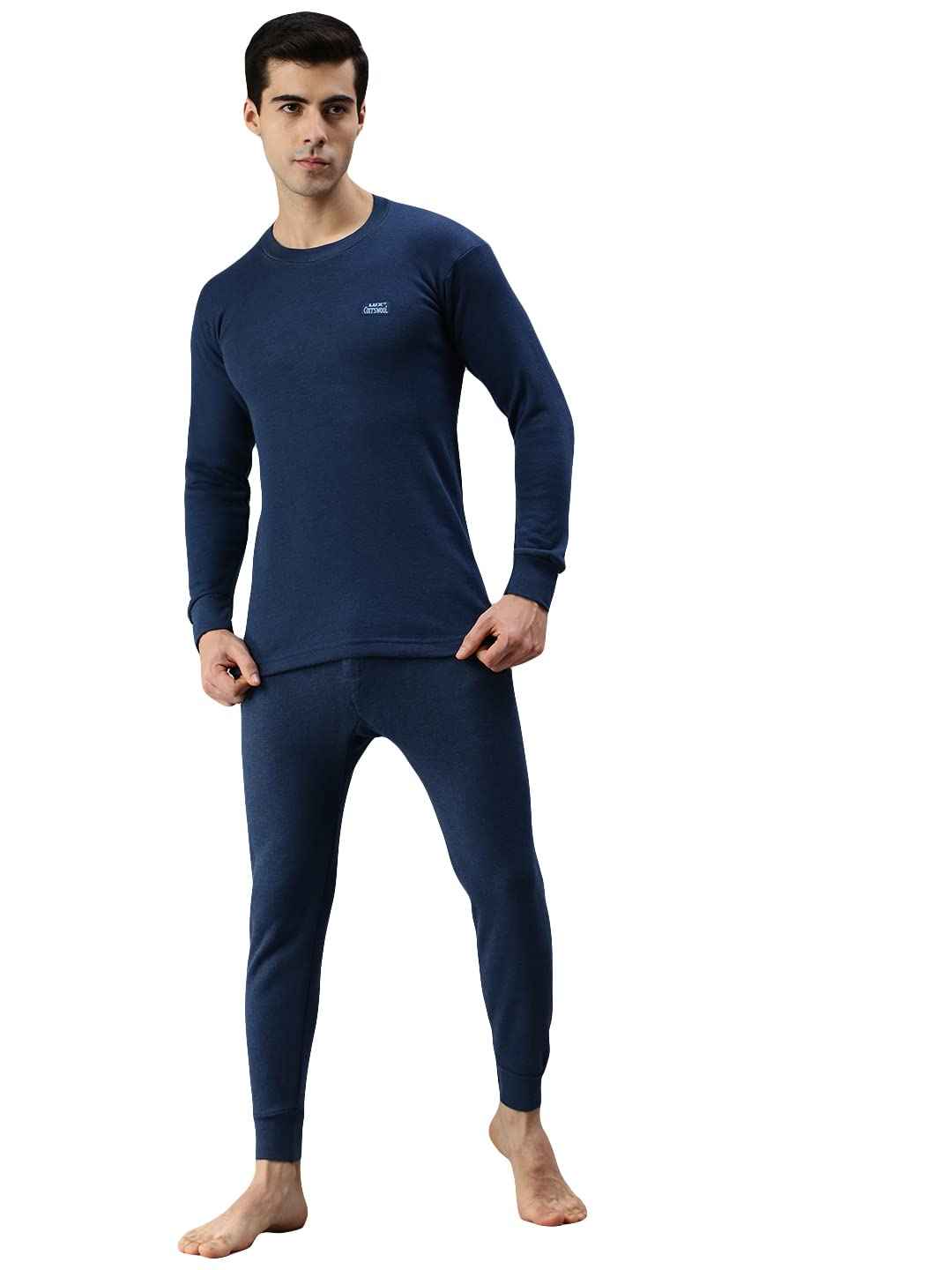 Lux Cottswool Men's Cotton Thermal Set