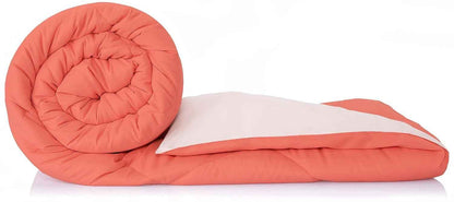 Amazon Brand - Solimo Microfibre Reversible Comforter, Single (Ocean Blue and Mild Blue, 200 GSM)