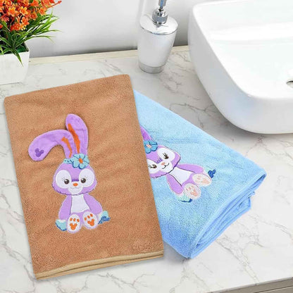 Microfiber Kids Bath Towels Quick Dry Super Absorbent Super Soft Bath Towel for Babies Toddler-Baby Towel for Boys and Girls (Green, Pack of 1)