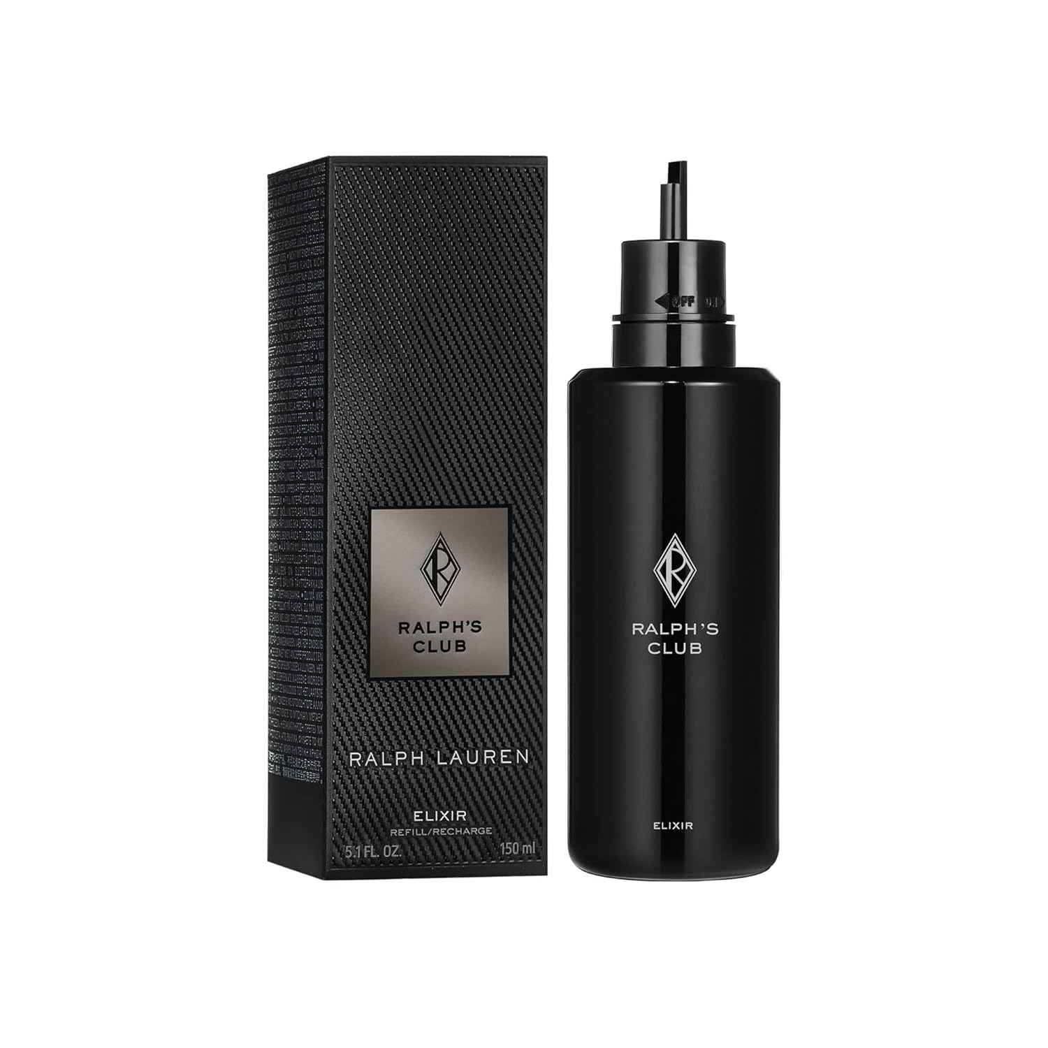 Ralph Lauren - Ralph's Club - Eau de Toilette 150 ml - Men's Cologne - Woody & Aromatic - With Grapefruit, Lavandin, & Patchouli - Intense Fragrance