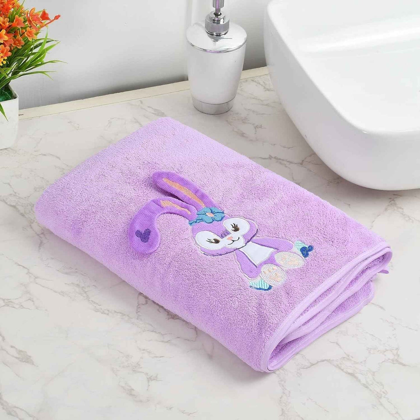 Microfiber Kids Bath Towels Quick Dry Super Absorbent Super Soft Bath Towel for Babies Toddler-Baby Towel for Boys and Girls (Green, Pack of 1)
