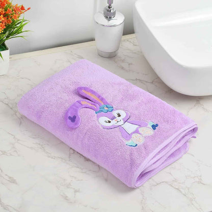 Microfiber Kids Bath Towels Quick Dry Super Absorbent Super Soft Bath Towel for Babies Toddler-Baby Towel for Boys and Girls (Green, Pack of 1)