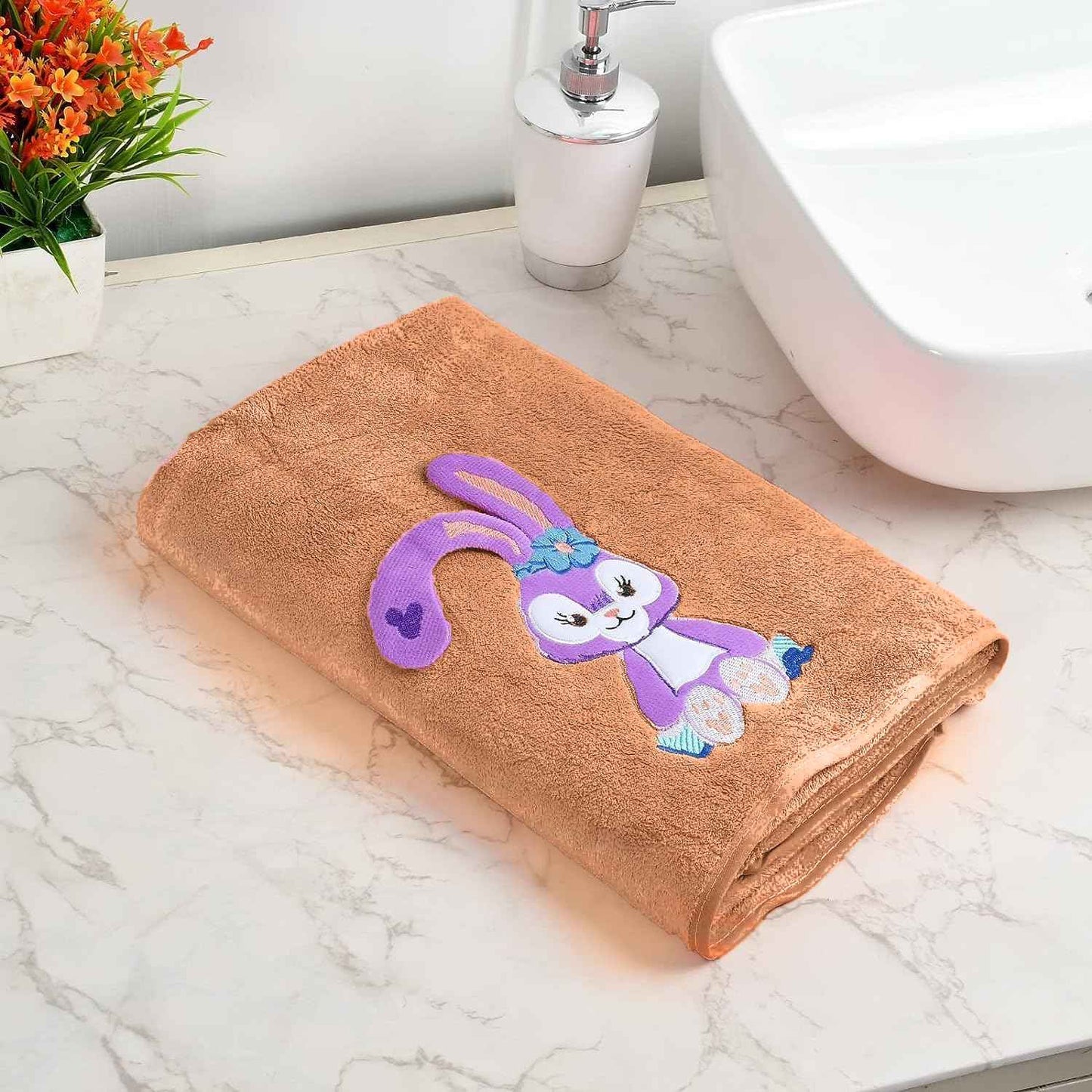 Microfiber Kids Bath Towels Quick Dry Super Absorbent Super Soft Bath Towel for Babies Toddler-Baby Towel for Boys and Girls (Green, Pack of 1)